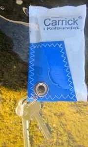 Floating key ring